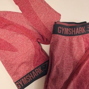 gymshark long sleeve crop top & leggings
